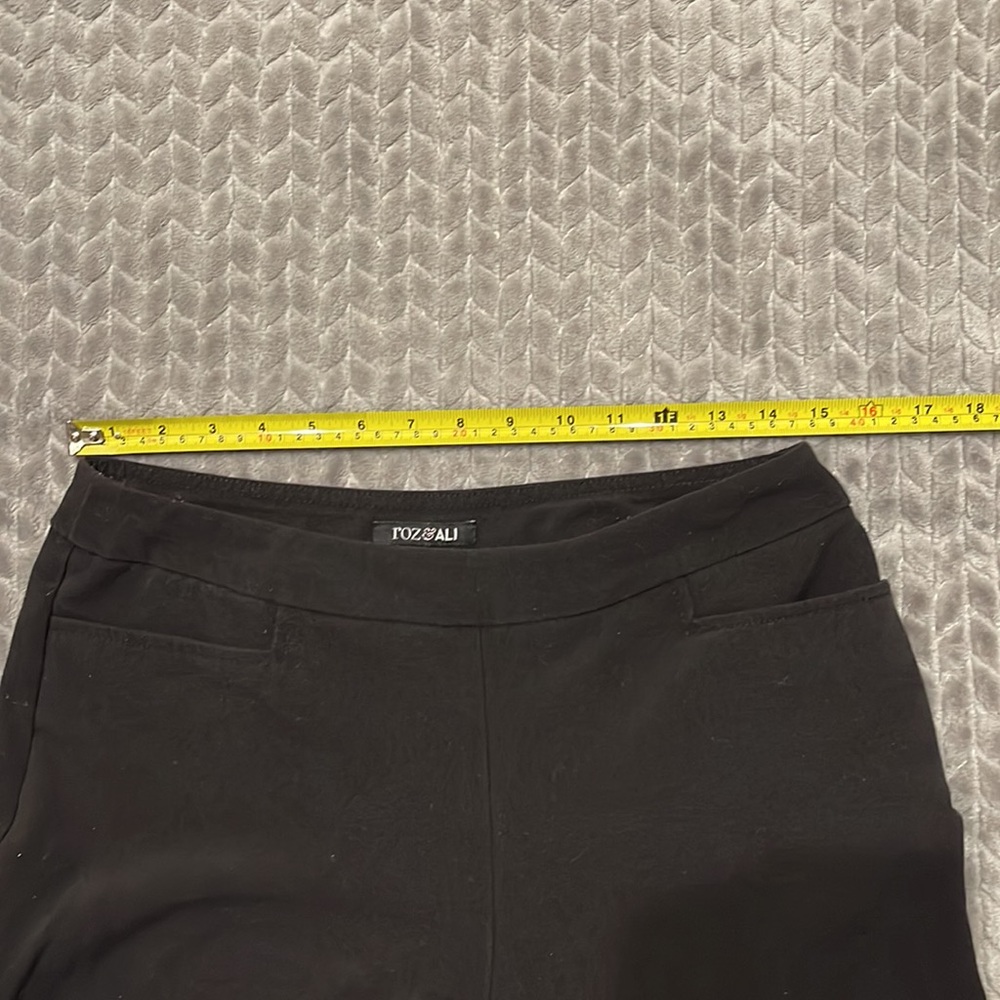 Roz & Ali Stretch Black Secret Agent Pants - Picture 4 of 11